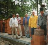 Grundsteinlegung durch Vorstand Max Aschauer am 21. September 1990