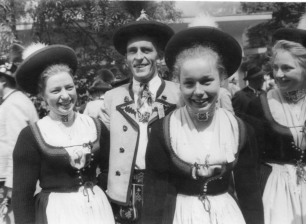 40 Jhrigs Grndungsfest unseres Patenvereins Alt Reichenhall 1962